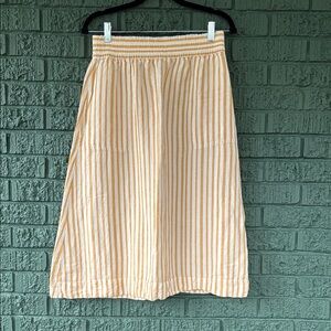 Madewell Linen Skirt